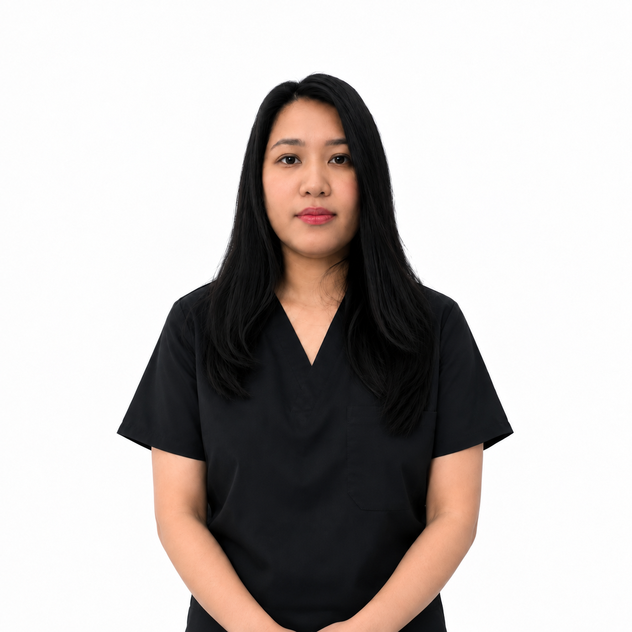 Ms. Maricel Vallena, DHA-licensed Beauty Therapist at V Hope Medical Center